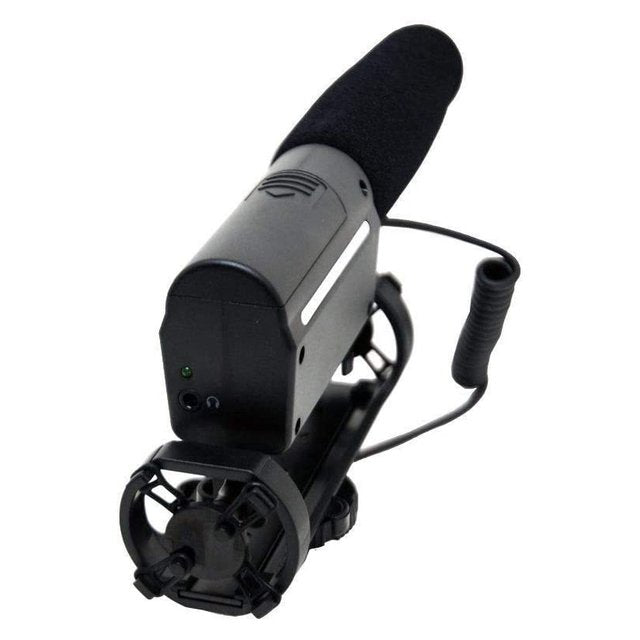 Microfone Direcional Condensador de Vídeo GKSM10 para DSLR