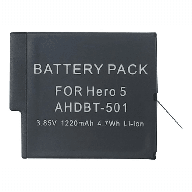 Bateria Recarregavel para GoPro Hero 5, 6 e 7