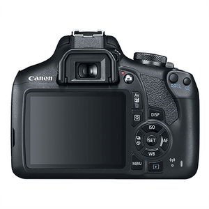Canon EOS Rebel Kit T7 + lente 18-55mm IS II DSLR cor preto