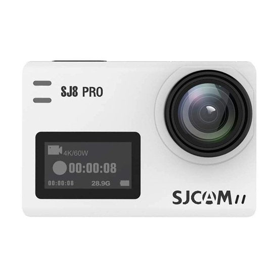 Câmera SjCam Sj8 Pro Actioncam 2.33'' Touch Screen 4K/Wifi - Branco