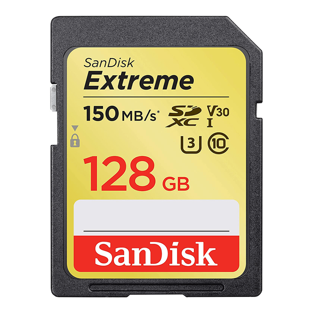 Cartão SD 128 Extreme 90Mbs 4K