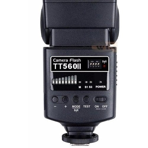 Flash Speedlite Godox TT560 II Universal com Radio Flash Embutido