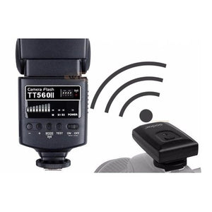 Flash Speedlite Godox TT560 II Universal com Radio Flash Embutido