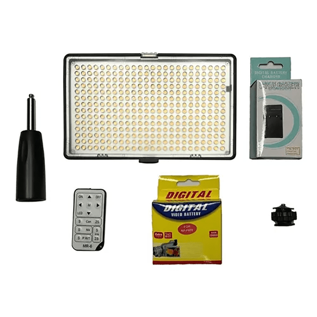 Iluminador Profissional Soleste De Tl-336a LED + Bateria + Carregador