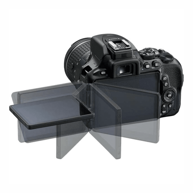 Câmera Nikon D5600 Com Lente Af-p Dx 18-55mm Vr